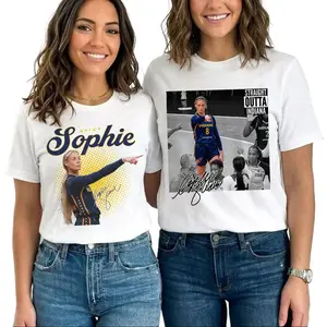 Team Sophie Straight Outta Basketball T-Shirt , Gift for Fans, Basketball Sophie Straight T-Shirt Lover Gift, TikTok Shop Crewneck