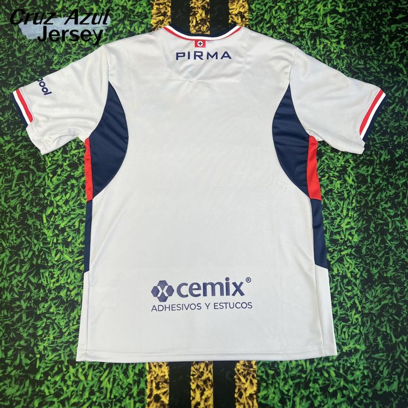 2526 Mexico League  Cruz Azul Away Black Long Sleeve Top Soccer Jerseys LIGAMX Fan Edition