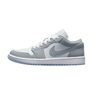 Nike Air Jordan 1 Low White / Wolf Grey - Aluminum  DC0774-105 Women's
