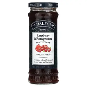 St. Dalfour Raspberry & Pomegranate Fruit Spread, 10 oz (284 g)