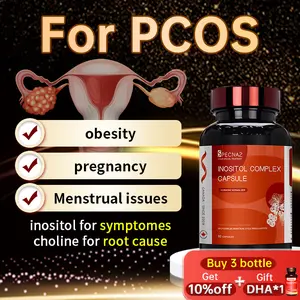 SPECNAZ Choline Inositol Capsules (60 capsules/bottle) supplement myo inositol choline folate is suitable for PCOS, menstrual disorders, and pre pregnancy women's nutritional supplements