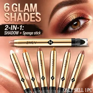 Brightening & base eyeshadow stick, highlight inner corner and under eye, fast base application simplify makeup process