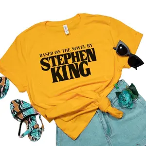 Stephen King Novel Retro Shirt - Vintage Grunge Tee For Bookworms Tshirt
