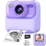 Instant Digital Cameras, 1080P HD with Print Paper & 32g Card, Perfect for Christmas Birthday Gifts, Available in Blue, Instant Cameras That Print Photos