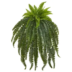 48” Boston Fern Artificial Hanging Plant 48” Boston Fern Artificial Hanging Plant