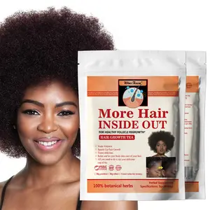 Wins Town More Hair Inside Out Hair Growth Tea for Healthy Follicle Regrowth - Herbal Supplement with 100% Botanical Herbs from China - Haircare