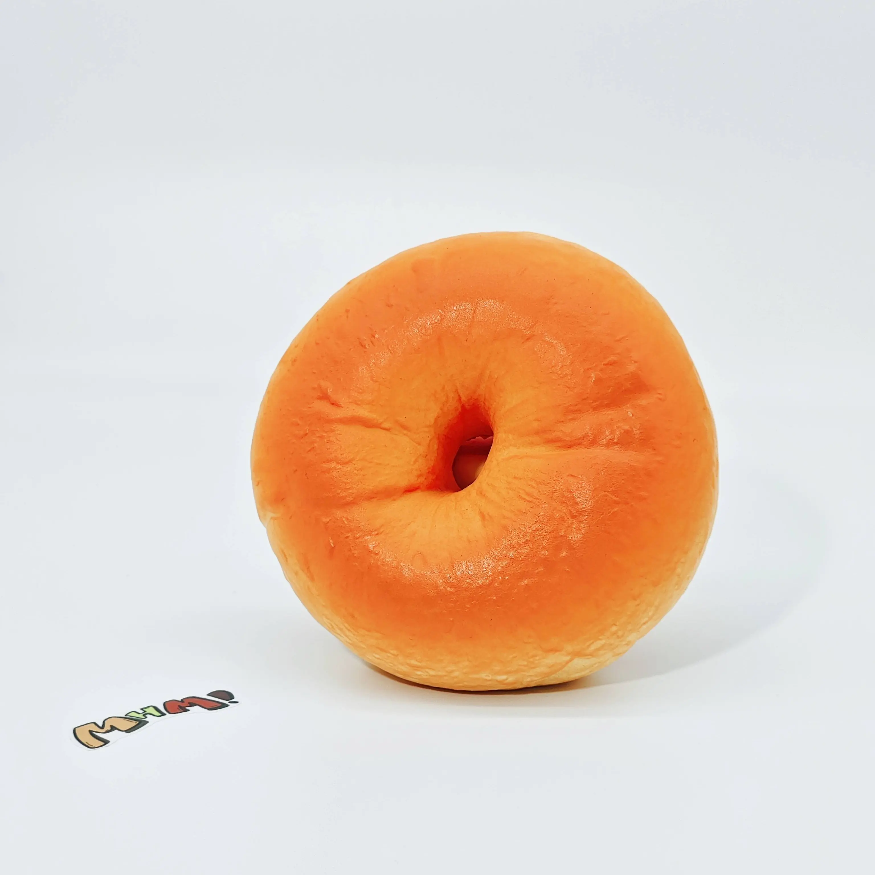 MHM Original Bagel Slow Rising Squishy Toy, Soft Food-Themed Sensory Fidget Toy, Cute Kawaii Gift