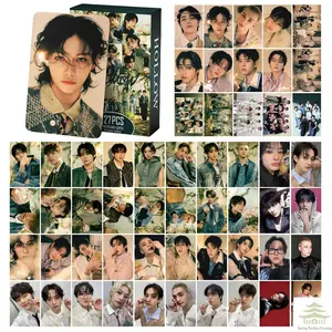 New 127PCS Kpop SKZ Boy Stickers Photocard HOLLOW New Album Korean Star Lomo Cards Photo Print Card Set Fans Collection Postcard