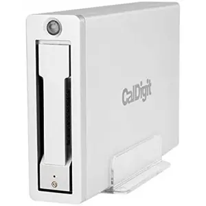 CalDigit AV Pro 2 Storage Hub USB C External Hard Drive - Charge up to 30W, Compatible with USB-C and Thunderbolt Type-C Computers