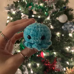 Crocheted Plushy Octopus