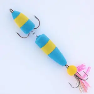Artificial Fishing Lure, 1 Count Fishing Bubble Foam Rotating Soft Lure Set, Fishing Accessories for Outdoor, Fishing Gear, Fishing Equipment