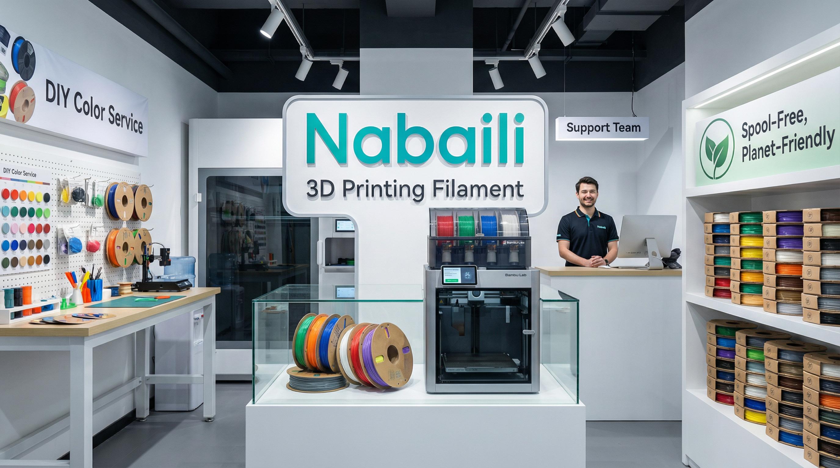 Nabaill 3D Filament PETG Glow-in-the-Dark Green Fast Print - PETG BASIC Settings for 3D Printing Projects