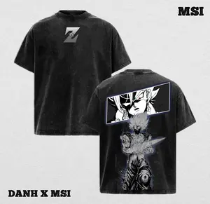 Vegito Dark | DBZ Washed Tee Streetwear Tee Hoodie “Shadow Fusion — A Warrior Born Of Pride And Chaos” — For Anime Fans, For Drops That Radiate Ruthless Energy
