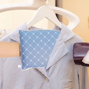 LMMAKE Anti-Steam Ironing Glove Complete Hand Protection with Heat Resistant Surface Ergonomic Finger Design for Clothing Care Lightweight Portable Sponge Mesh Material Ideal Gift for College Students Office Workers