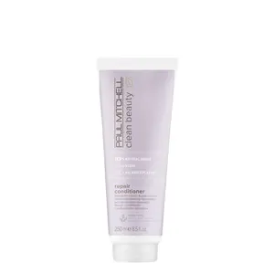 Paul Mitchell Clean Beauty Repair Conditioner - 250ml Vegan & Organic Amaranth Extract for Damaged Hair Care Haircare Shampoo Cleanser Cleansing
