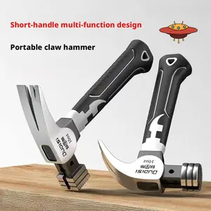 New Model Versatile All-in-One Hammer,Mini right angle claw hammer, Forged Special Steel One-Piece Head, Heavy-Duty Household Nail Hammer