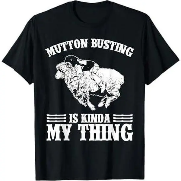 Mutton Busting Rodeo Gear Sheep Riding Mutton Buster T-Shirt - TikTok Shop