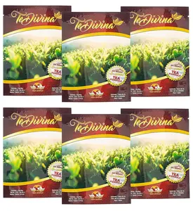 Dr Ramos' Te Divina Tea - 6 Sobres De Te - 8.8 Grams - Herbal Formula for Colon Cleansing & Digestive Health - Boosts Energy & Skin Health