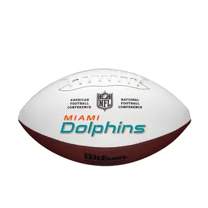 Wilson Full-Size Autographable NFL Miami Dolphins Collectible Football, Collectible Ball