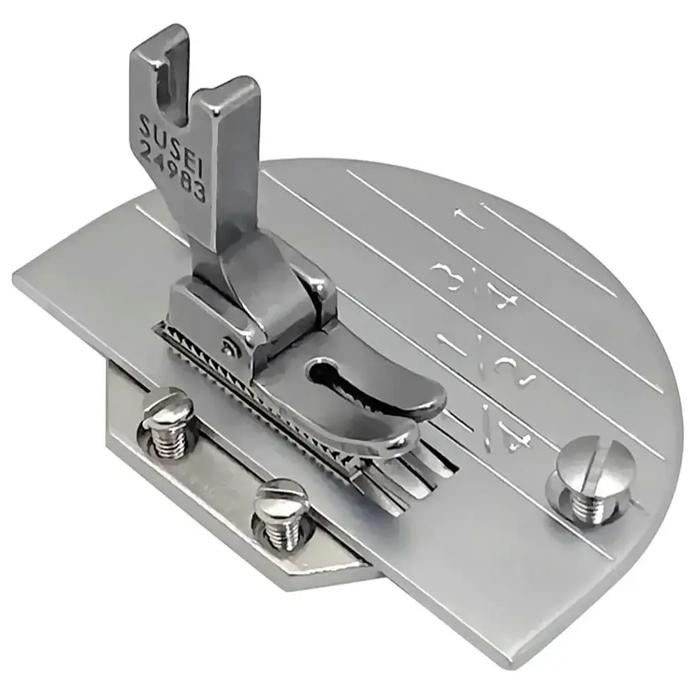 Juki Brother 1 Needle Home Sewing Machine Accessories, Needle Plate #149057, Feed Dog #e20, Presser Foot #24983, 4 Screws Included