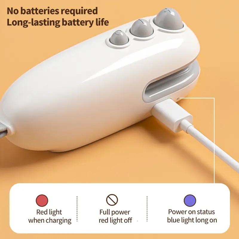 Mini snack bag sealing machine,Portable mini plastic bag sealer 2 in 1, plastic material, rechargeable, suitable for sealing and sealing snacks, coffee and pet food packaging Kitchen Preservation,Gift for Christmas New Year