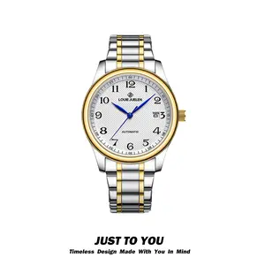 Automatic Watch For Men - Presage Cocktail Time - Patterned Silver Dial With Gloss Finish, Date Calendar,Instruction Manual And Table Remover Are Included high  end  watch