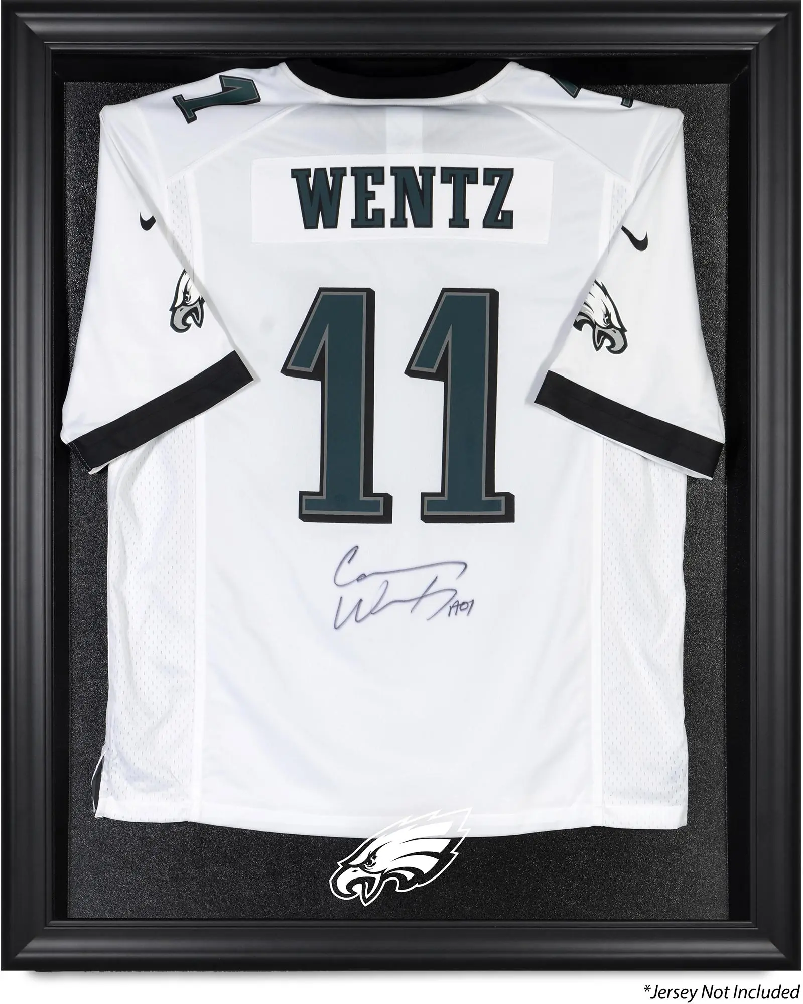 Philadelphia Eagles Black Frame Jersey Display Case - NFL Memorabilia
