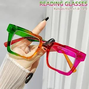 GIGULA 3 pairs of round frame lightweight reading eyeglasses. Classic frames with a variety of colors, suitable for  100° to -400° prescriptions.