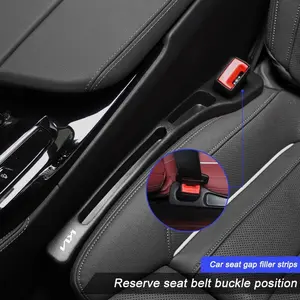 2pcs Car Seat Gap Filler, Side Seam Plug Strip, Leak-Proof Filling Strips, Car Interior Accessory for Kia Models, Includes K5, K2, Rio, Ceed, Soul, Picanto, Stonic, Sorento, Forte