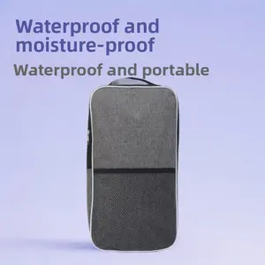 Pik ball racket bag, high-end dragon dance bag, sports outdoor waterproof portable ultra-light training storage grey handbag