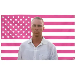Drew Flags 3x5Ft Starkey rafe cameron  Flag pink Tapestry,With 4 Brass Grommets,For College Dorm Room Decor,Outdoor Parties, ,Tailgates Yard,flag for room Decoration1pcs Pink