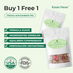 【Buy 1 Get 1 Free】Chicory 7 and Gardenia Herbal Tea Ready to Eat Convenient | Orange Peel & Chrysanthemum – Cool Relief from Heat| 12 Tea Bags Natural Ingredients Brewed