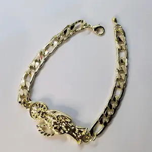 santa muerte bracelet