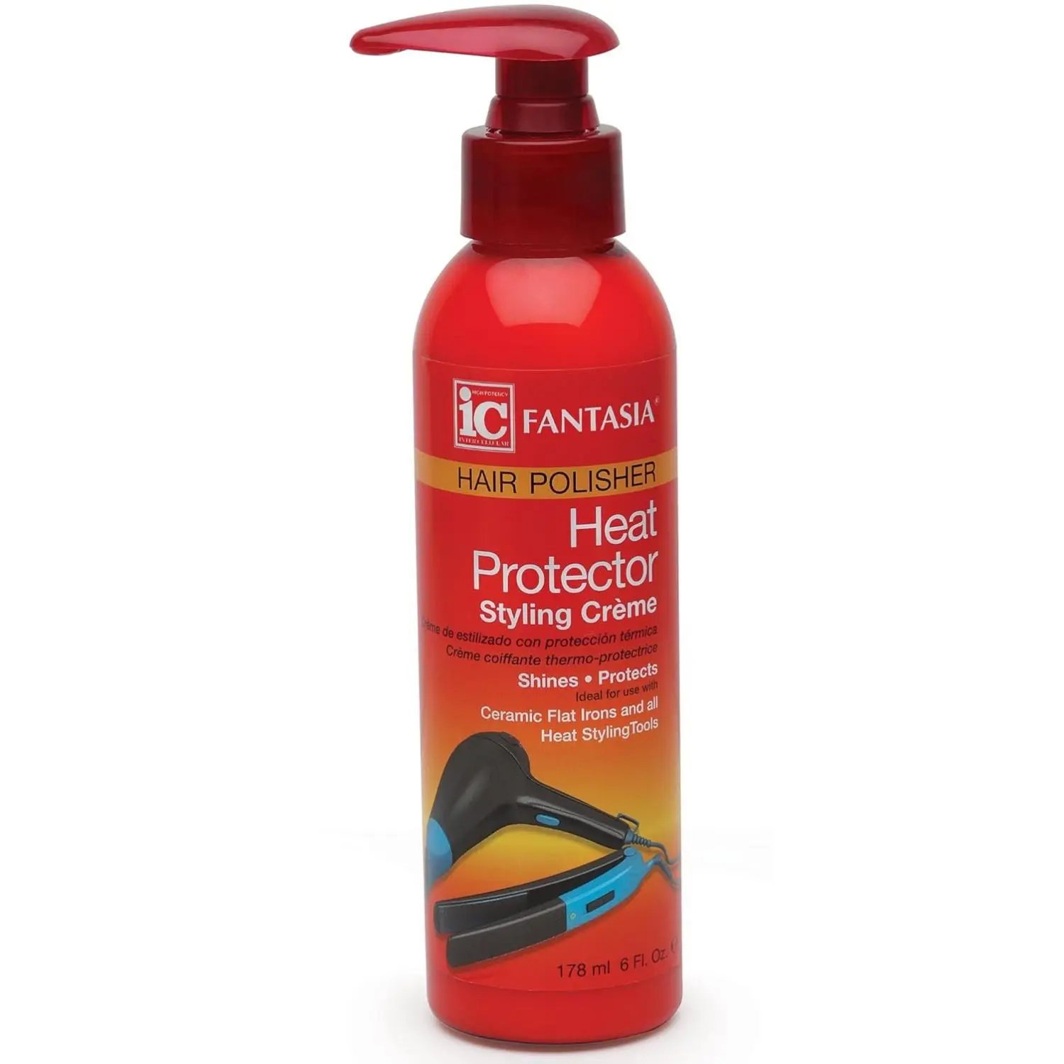 Fantasia Heat Protector Styling Cream, 6 Ounce - TikTok Shop