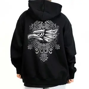 Chicano Clothing, Mexican Clothes, Oversized Graphic Tee for Men & Women Medium Heavy Polyester Sweatshirt Loose Fit Casual Streetwear MX1