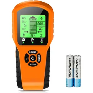 Stud Finder Wall Scanner, 6 in 1 Upgraded Wall Stud Finder Scanner Tool for Detecting Drywall Stud Center  Metal AC Wires with  Sensor, Gifts for DIYers  Photo Frame Bracket