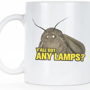 Moth Mug Moth Meme Moth Cup Moth Lamp Moth Gift, Meme Gift, Funny Mug, Gift For Friend