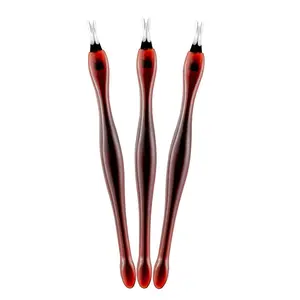 3Pcs Professional Cuticle Trimmer Cuticle Pusher Cuticle Knife Remover Dead Skin Practical Nail Art Tools Manicure Stainless