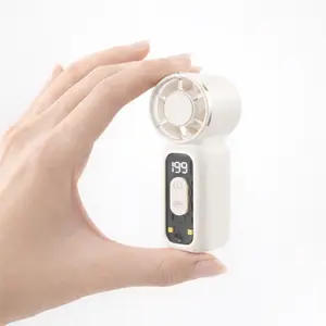 199-Speed] ODIFORGO Super Mini turbo Fan for World Cup Travel, Makeup Drying & Hot Flashes, Portable Pocket Fan for Purse/Stadium