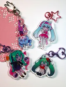 Vocaloid Hatsune Miku Acrylic Keychain
