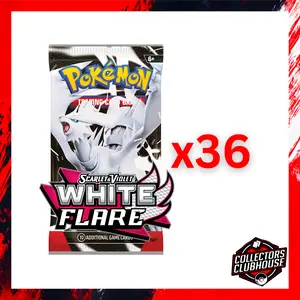 White Flare Booster Pack x36 (Pokemon TCG)