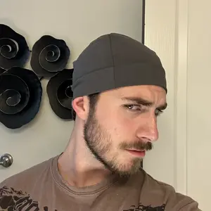 Simple Style Plain Color Skull Beanie for Men & Women, Casual Sporty Breathable Beanie Hat for Outdoor Sports for Men & Women, Fitted Hats