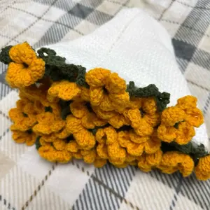 Flower Bouquet Blanket - Soft and Cozy, Ideal for Home Decoration