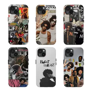 Brent Faiyaz Phone Case for iPhone & Samsung Galaxy, R&B Aesthetic Dark Vibes, Indie Music Fan Gift, Luxury Sad Boy Era, Viral TikTok Trend USA 2026, Gen Z Style