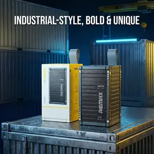 Container-style portable speaker: trendy look, compact size, big sound, long standby, multiple connections, lanyard for travel, TWS pairing。