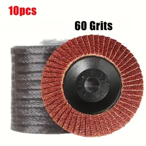 4-Inch 60 Grit Grinding Disc, Abrasive Tool for Metal Rust Removal and Polishing, DIY Durability Power Tool Accessories, Abrasive Quality