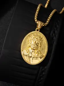 Elegant 14k Virgin Mary Pendant Necklace and Chain with Cubic Zirconia, Retro Style, Perfect Gift for Special Occasions, Religious Jewelry