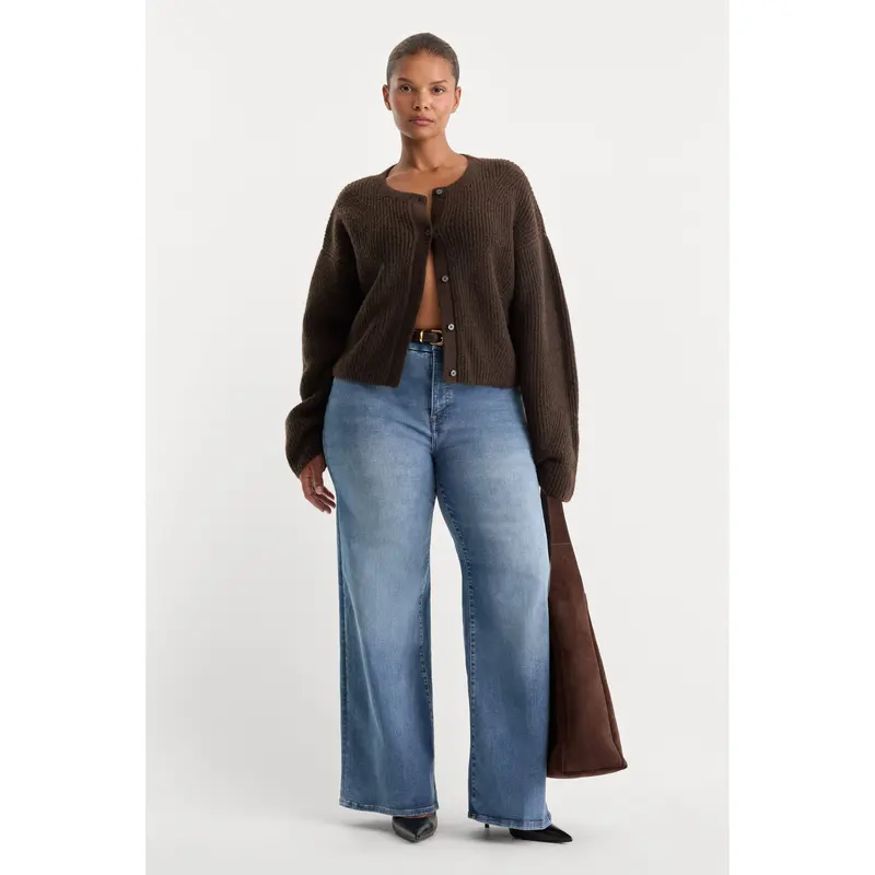 ALWAYS FITS SLIM PALAZZO JEANS | TAWNY