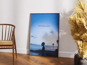 Moonlight Movie Poster, Print Film Poster, Wall Art, Retro Vintage Poster, Barry Jenkins, Gift for Her, Mahershala Ali, Movie Lovers Gift