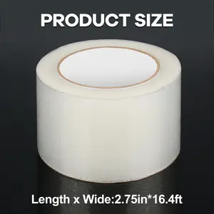 2.75in x 16.4ft Nano Anti-Scratch Car Door Sill Protector Tape, PEVA Anti-Slip Waterproof Automotive Threshold Strip Guard, Self-Adhesive No Residue Vehicle Body Anti-Wear Protective Film for Front Rear Bumper Mirror Tailgate